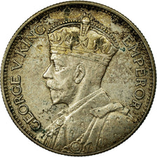 Coin, Fiji, George V, Shilling, 1935, EF(40-45), Silver, KM:4