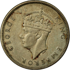 Coin, Fiji, George VI, Shilling, 1942, EF(40-45), Silver, KM:12a