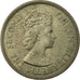 Coin, Fiji, Elizabeth II, Shilling, 1958, EF(40-45), Copper-nickel, KM:23
