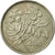 Moeda, Malta, 25 Cents, 1991, Franklin Mint, EF(40-45), Cobre-níquel, KM:97