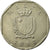 Moneda, Malta, 50 Cents, 1992, MBC, Cobre - níquel, KM:98