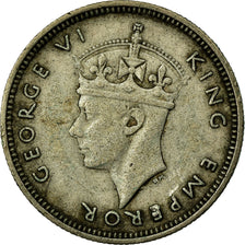 Coin, Seychelles, 25 Cents, 1944, EF(40-45), Silver, KM:2