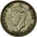 Coin, Seychelles, 25 Cents, 1944, EF(40-45), Silver, KM:2
