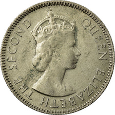 Coin, Seychelles, 25 Cents, 1954, EF(40-45), Copper-nickel, KM:11