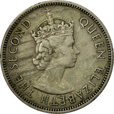Coin, Seychelles, 1/2 Rupee, 1966, EF(40-45), Copper-nickel, KM:12