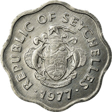 Münze, Seychelles, 5 Cents, 1977, British Royal Mint, SS, Aluminium, KM:31