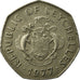 Coin, Seychelles, 5 Rupees, 1977, British Royal Mint, EF(40-45), Copper-nickel