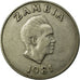 Coin, Zambia, 20 Ngwee, 1981, EF(40-45), Copper-nickel, KM:22