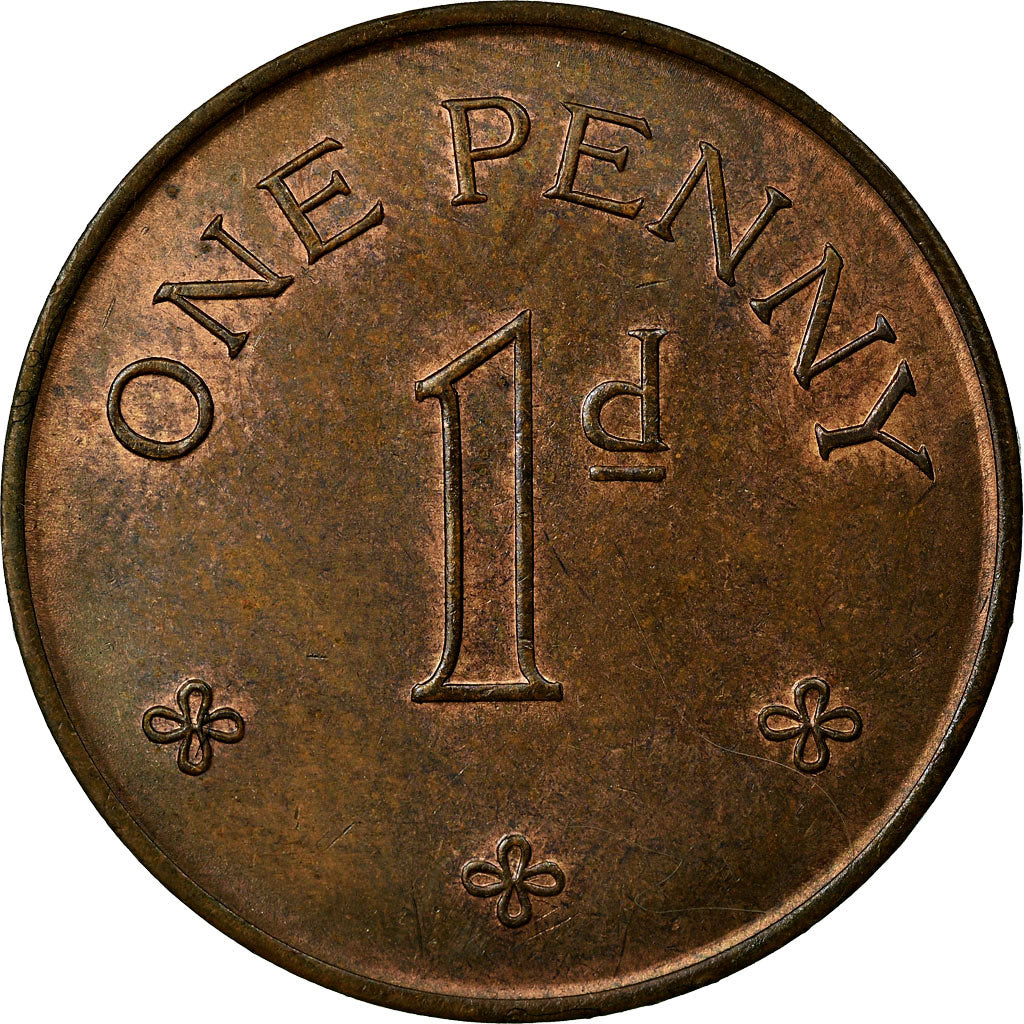 Moneta, Malawi, Penny, 1967, BB, Bronzo, KM:6