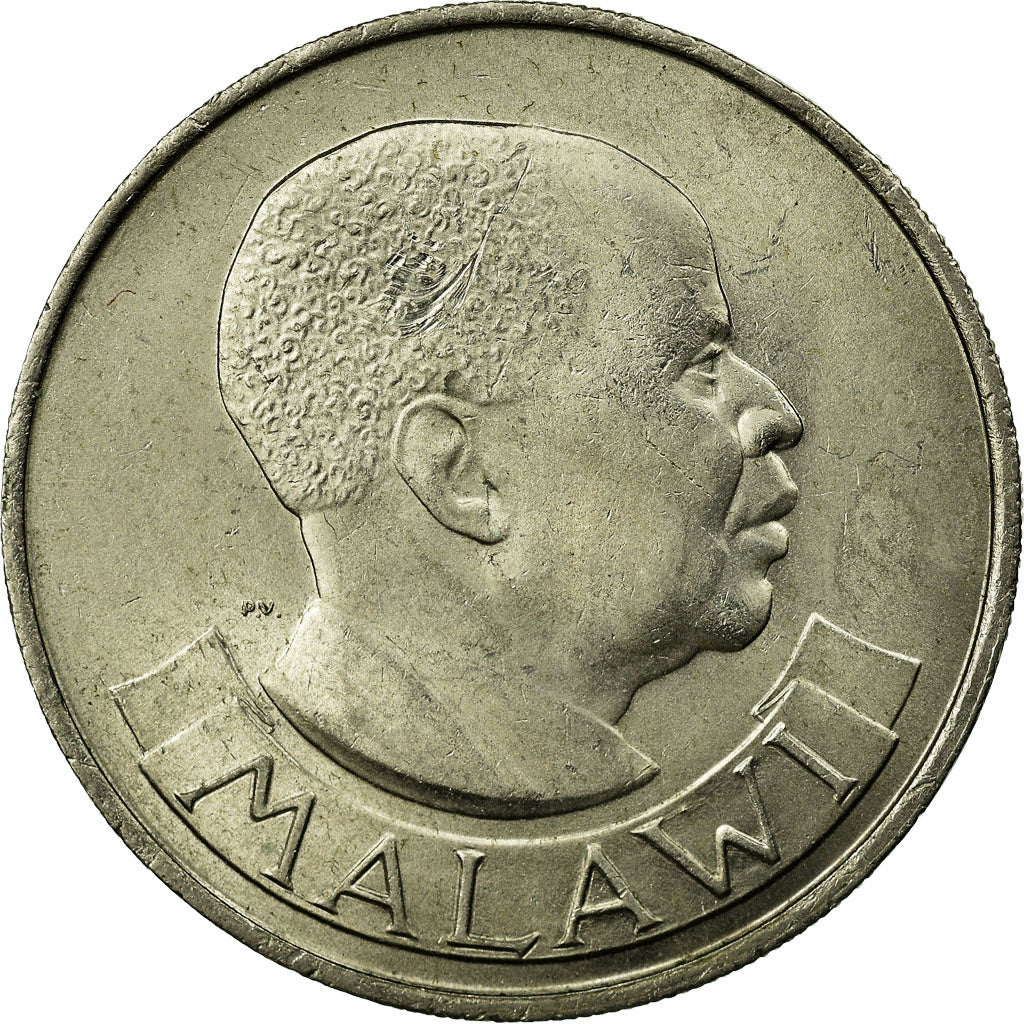 Coin, Malawi, Florin, 1964, EF(40-45), Copper-Nickel-Zinc, KM:3