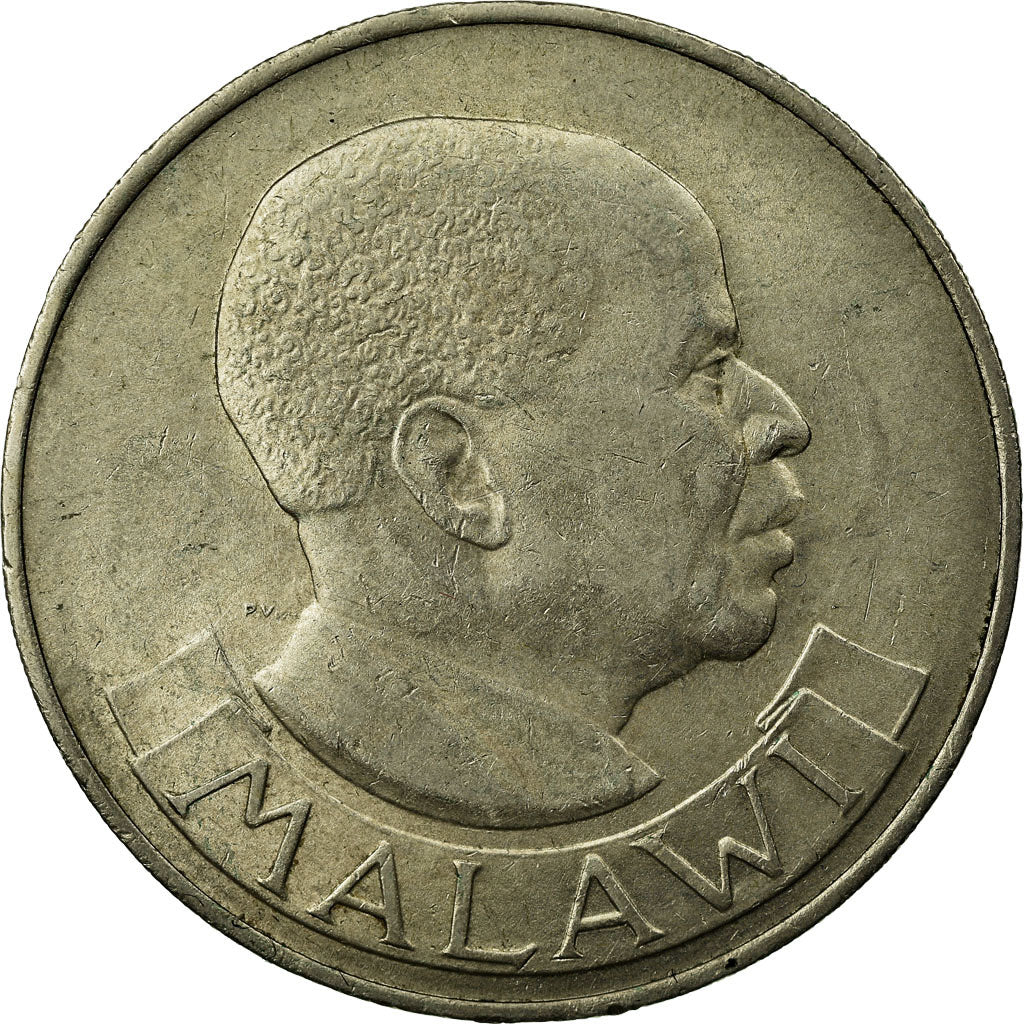 Monnaie, Malawi, 1/2 Crown, 1964, TTB, Copper-Nickel-Zinc, KM:4