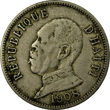 Coin, Haiti, 50 Centimes, 1908, VF(30-35), Copper-nickel, KM:56