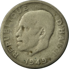 Moneta, Haiti, 10 Centimes, 1949, F(12-15), Miedź-Nikiel, KM:58