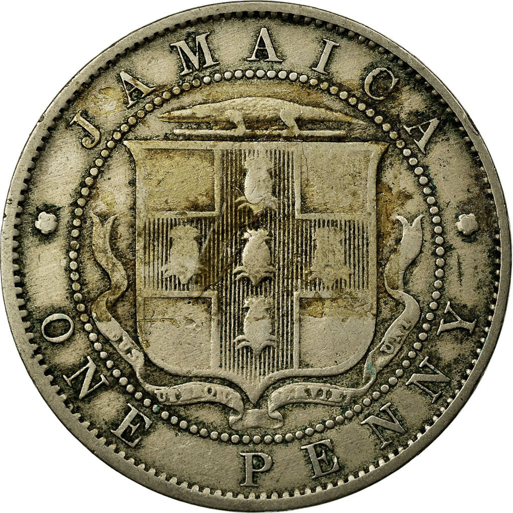 Moneda, Jamaica, George V, Penny, 1920, BC+, Cobre - níquel, KM:26