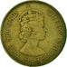 Coin, Jamaica, Elizabeth II, Penny, 1957, VF(30-35), Nickel-brass, KM:37
