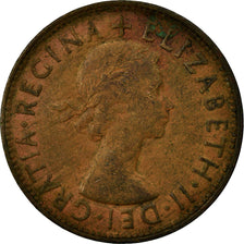 Monnaie, Australie, Elizabeth II, Penny, 1953, TB+, Bronze, KM:50