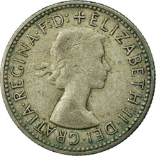 Coin, Australia, Elizabeth II, Shilling, 1957, Melbourne, VF(30-35), Silver