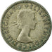 Coin, Australia, Elizabeth II, Shilling, 1957, Melbourne, VF(30-35), Silver