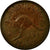 Münze, Australien, George VI, Penny, 1943, S+, Bronze, KM:36