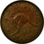 Moneta, Australia, George VI, Penny, 1943, MB+, Bronzo, KM:36
