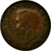 Moneta, Australia, George VI, 1/2 Penny, 1939, Melbourne, MB+, Bronzo, KM:35