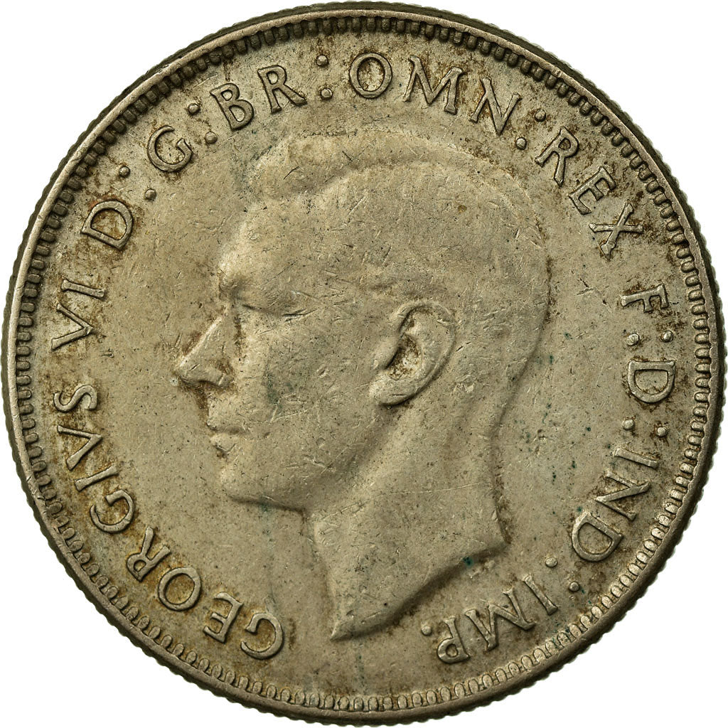 Coin, Australia, George VI, Florin, 1944, EF(40-45), Silver, KM:40