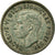 Moneta, Australia, George VI, Sixpence, 1951, BB, Argento, KM:45