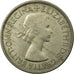Coin, Great Britain, Elizabeth II, 1/2 Crown, 1953, EF(40-45), Copper-nickel