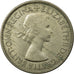 Monnaie, Grande-Bretagne, Elizabeth II, 1/2 Crown, 1953, TTB, Copper-nickel
