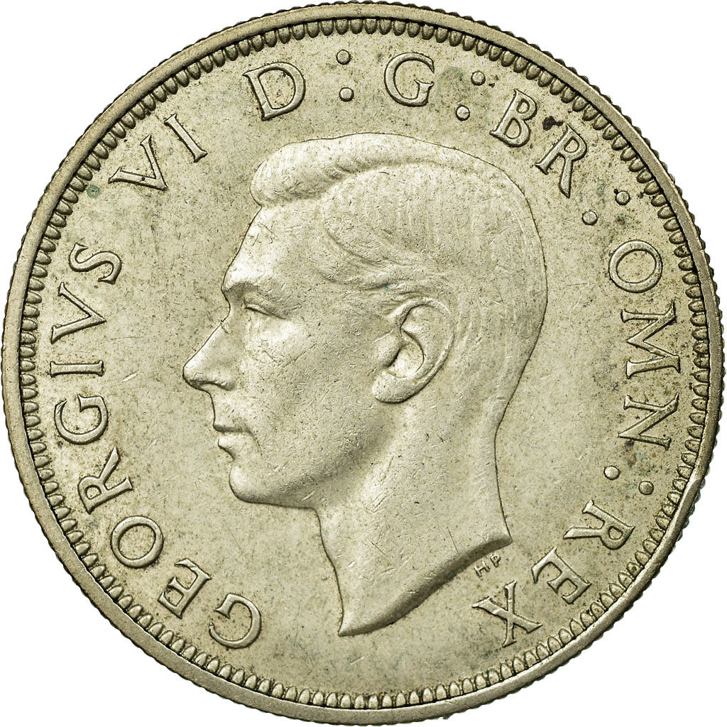 Coin, Great Britain, George VI, 1/2 Crown, 1941, EF(40-45), Silver, KM:856