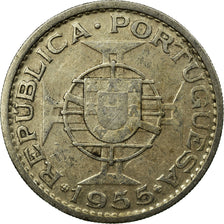 Moneta, Mozambico, 20 Escudos, 1955, BB, Argento, KM:80