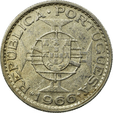 Coin, Mozambique, 10 Escudos, 1966, EF(40-45), Silver, KM:79a