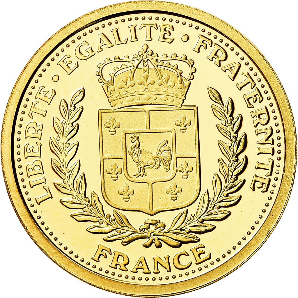 France, Medal, The Fifth Republic, History, MS(65-70), Gold
