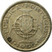Coin, Mozambique, 10 Escudos, 1955, VF(30-35), Silver, KM:79