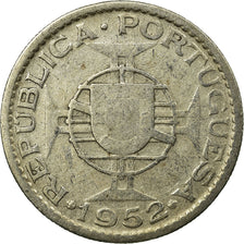 Coin, Mozambique, 10 Escudos, 1952, VF(30-35), Silver, KM:79