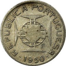 Monnaie, Mozambique, 2-1/2 Escudos, 1950, TB+, Argent, KM:68