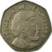 Coin, Seychelles, 5 Rupees, 1976, British Royal Mint, EF(40-45), Copper-nickel