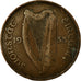 Coin, IRELAND REPUBLIC, Penny, 1933, EF(40-45), Bronze, KM:3