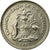 Moneta, Bahamas, Elizabeth II, 25 Cents, 1981, Franklin Mint, BB, Nichel
