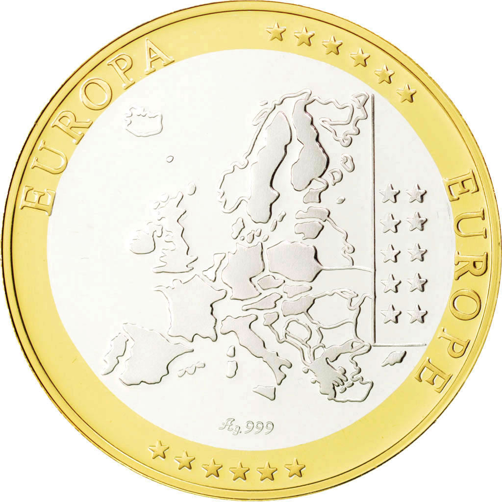 FRANCE, History, The Fifth Republic, Medal, MS(65-70), Silver, 20.00
