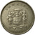 Moneda, Jamaica, Elizabeth II, 10 Cents, 1977, Franklin Mint, MBC, Cobre -