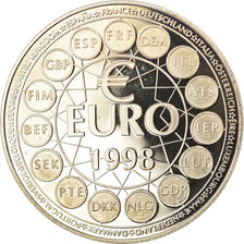 França, Medal, Europe, 10 Euro Essai, Políticas, Sociedade, Guerra, 1998