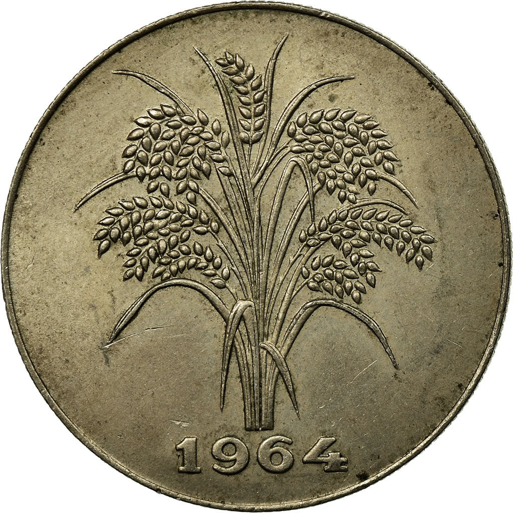 Moneta, Wietnam, STATE OF SOUTH VIET NAM, Dong, 1964, EF(40-45), Miedź-Nikiel