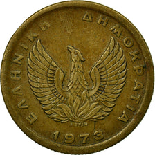Coin, Greece, Constantine II, 50 Lepta, 1973, EF(40-45), Nickel-brass, KM:106