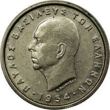 Monnaie, Grèce, Paul I, 2 Drachmai, 1954, SUP, Copper-nickel, KM:82
