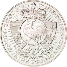 France, Medal, The Fifth Republic, History, MS(65-70), Silver