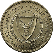 Münze, Zypern, 100 Mils, 1971, SS, Copper-nickel, KM:42
