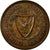 Coin, Cyprus, 5 Mils, 1971, EF(40-45), Bronze, KM:39