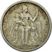 Coin, FRENCH OCEANIA, 2 Francs, 1949, EF(40-45), Aluminum, KM:3