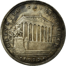 Moneda, Austria, Schilling, 1925, MBC, Plata, KM:2840